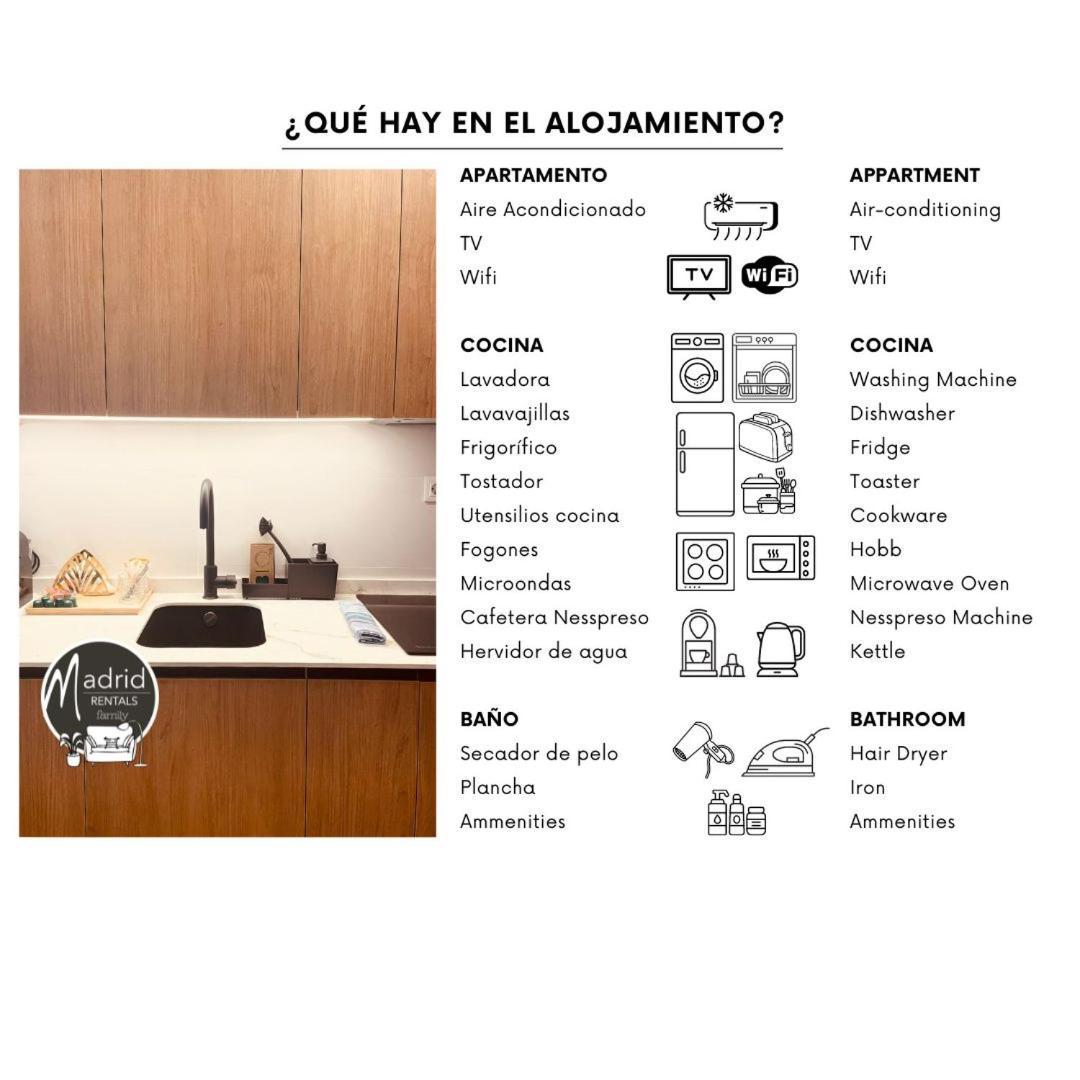 Apartamento Nuevo Y Reformado Al Lado De La Gran Via Madrilena Buitenkant foto