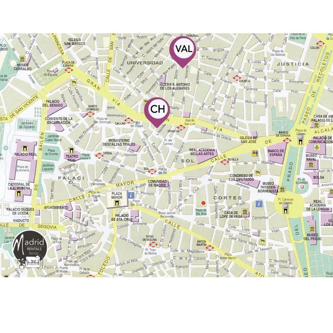 Apartamento Nuevo Y Reformado Al Lado De La Gran Via Madrilena Buitenkant foto