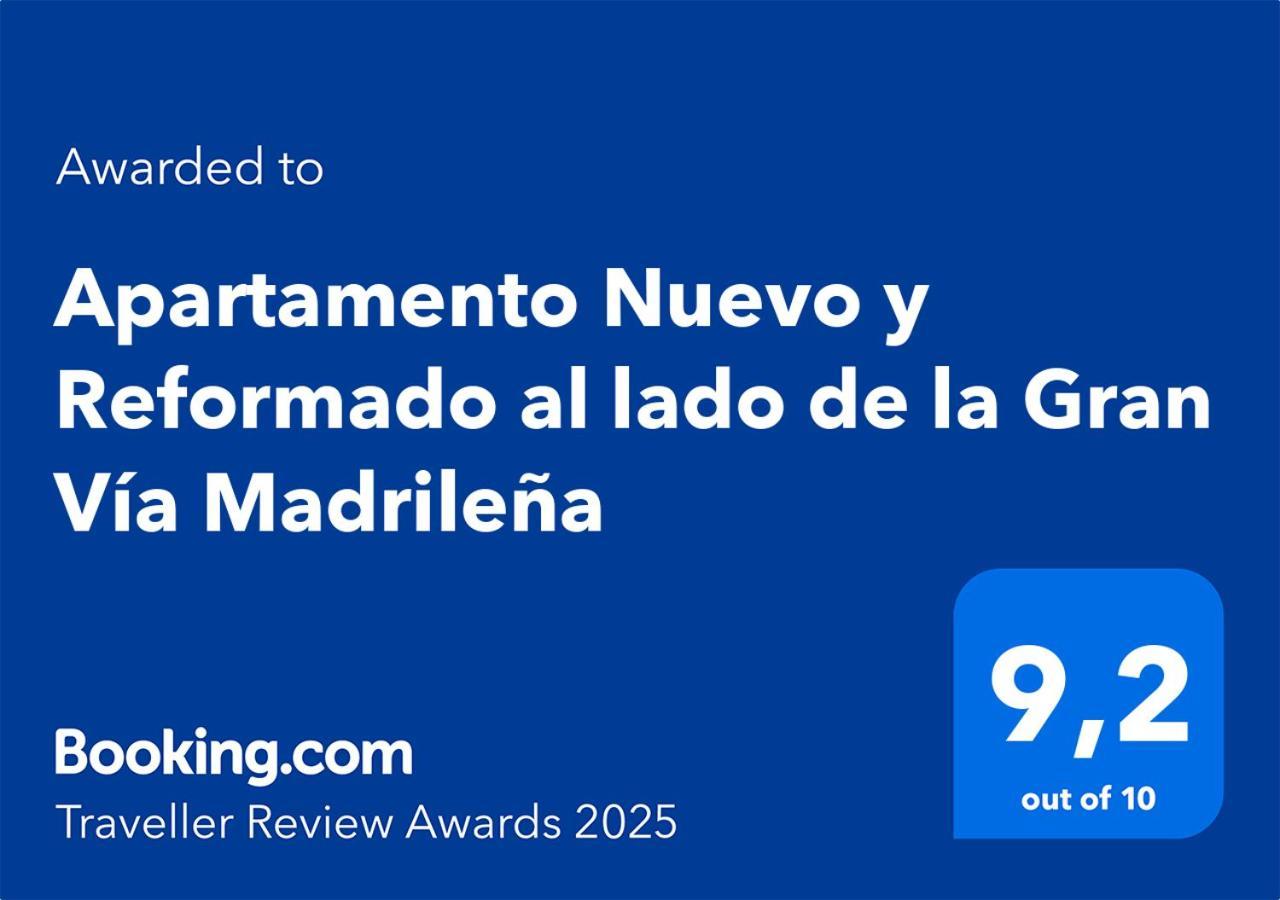 Apartamento Nuevo Y Reformado Al Lado De La Gran Via Madrilena Buitenkant foto